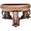 Solid Wood Decorative Bowl