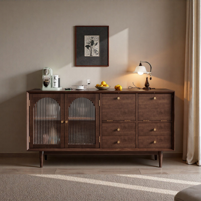 High-Quality Furniture Sideboard, 33.46" H x 62.99" W x 15.75" D