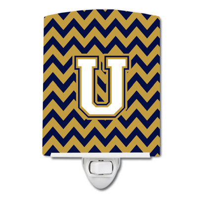 Chevron Ceramic Night Light