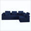 Canapé modulaire en L Boneless-1687375018