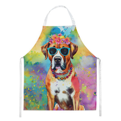 No Pattern Bib Apron