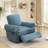 Power Lift Recliner Chair For Big And Tall Seniors: Lay Flat With Heat, Massage, And 4 OKIN Motors, Adjustable Headrest And Lumbar-1328194437