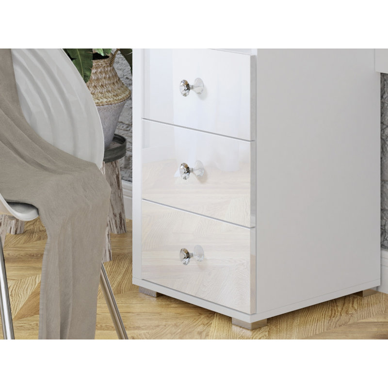 Jandreau diva Dressing Table with Mirror