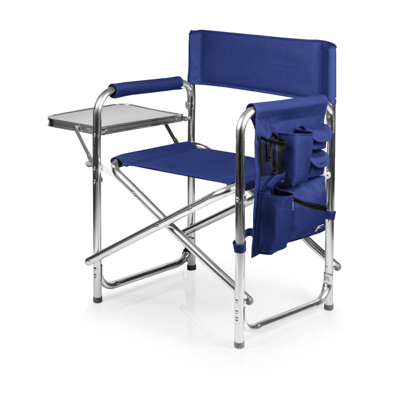 Chaise de camping portative avec table d'appoint Sports Sports, Marine