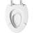 Mayfair NextStep2 Elongated Slow Close Toilet Seat with Built-In Potty Training Seat