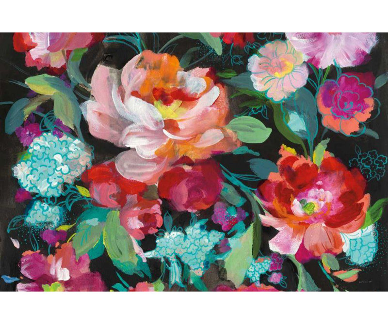 Art sur toile tendue Lark Manor ™ Nai, Danhui: Bright Medley Crop, H 17 po x l 24 po