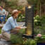 Fontaine d'eau pour l'extérieur