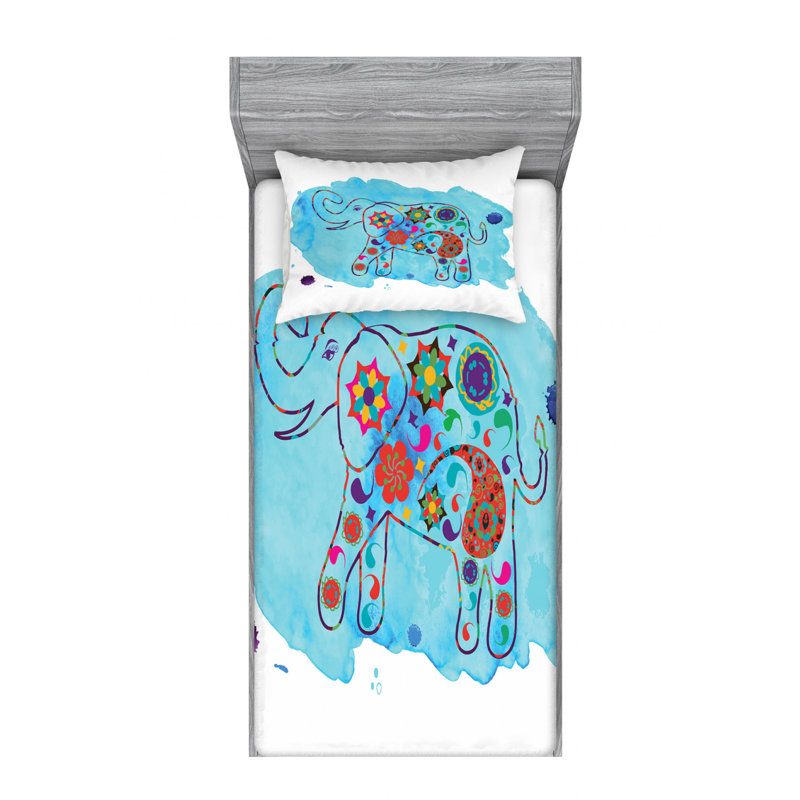 Microfiber Sheet Set, Twin XL Sheet Set with Fitted Sheet