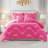 Juicy Couture Chevron Leopard Bow Reversible Comforter Set-128673218