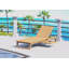 Veranda Outdoor Teak Chaise Lounge