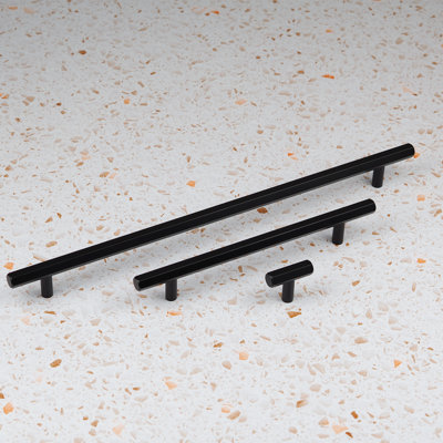 Matt Black Hexagon Cabinet Hardware