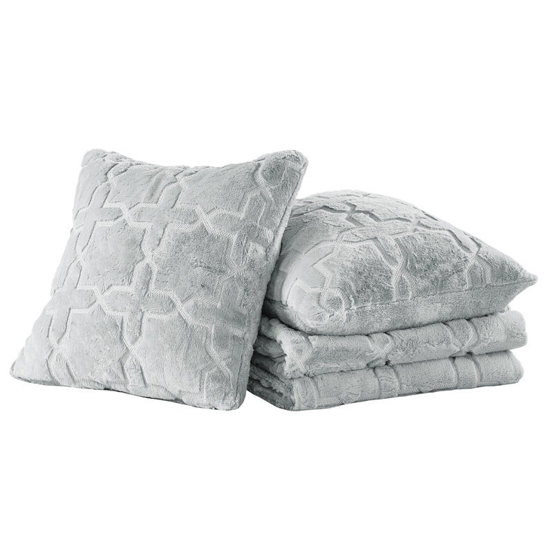 Throw Blanket, Silver