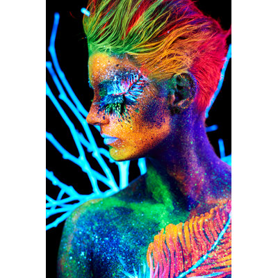 " Colour Uv Portrait " by Fyb