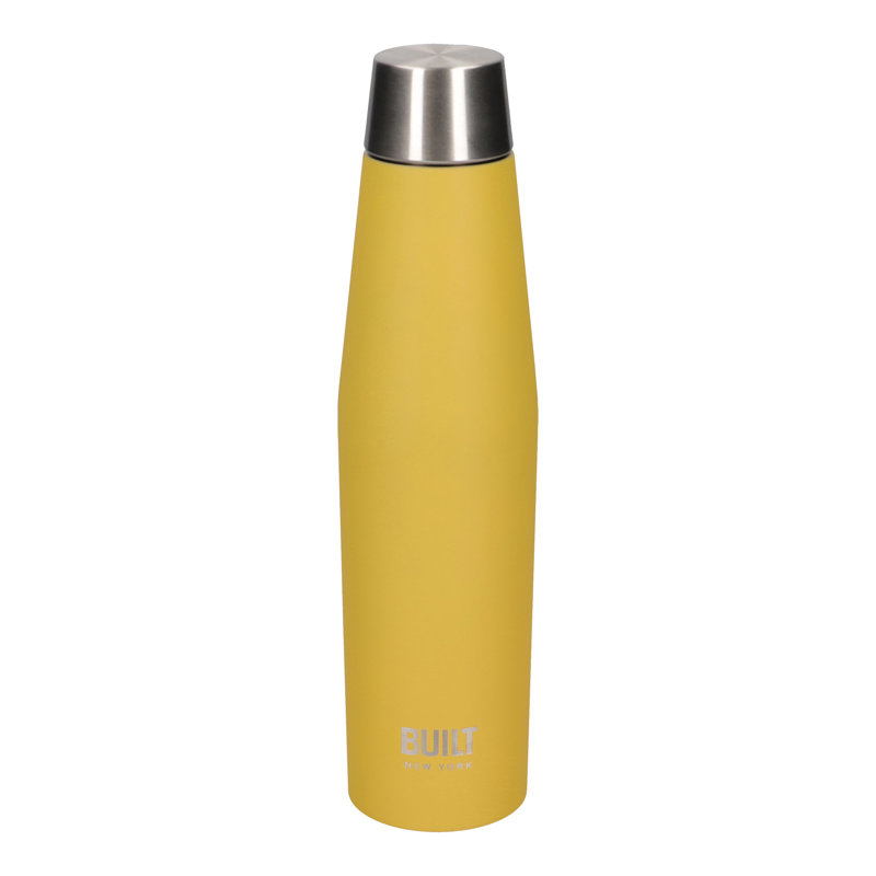 Built Perfect Seal 540ml Hydration Bottle, Yellow