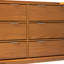 Commode double en bois massif à 6 tiroirs Niarose-1300446596