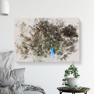 Peacock Vol.1 - Wrapped Canvas