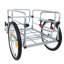 Remorque porte-bagages pliable en aluminium 20 po avec système d'attache sécuritaire-118866628