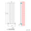 Bineau Vertical Designer Radiator-965487052