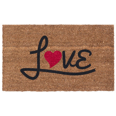 Miamitown Non-Slip Valentine's Day Outdoor Doormat