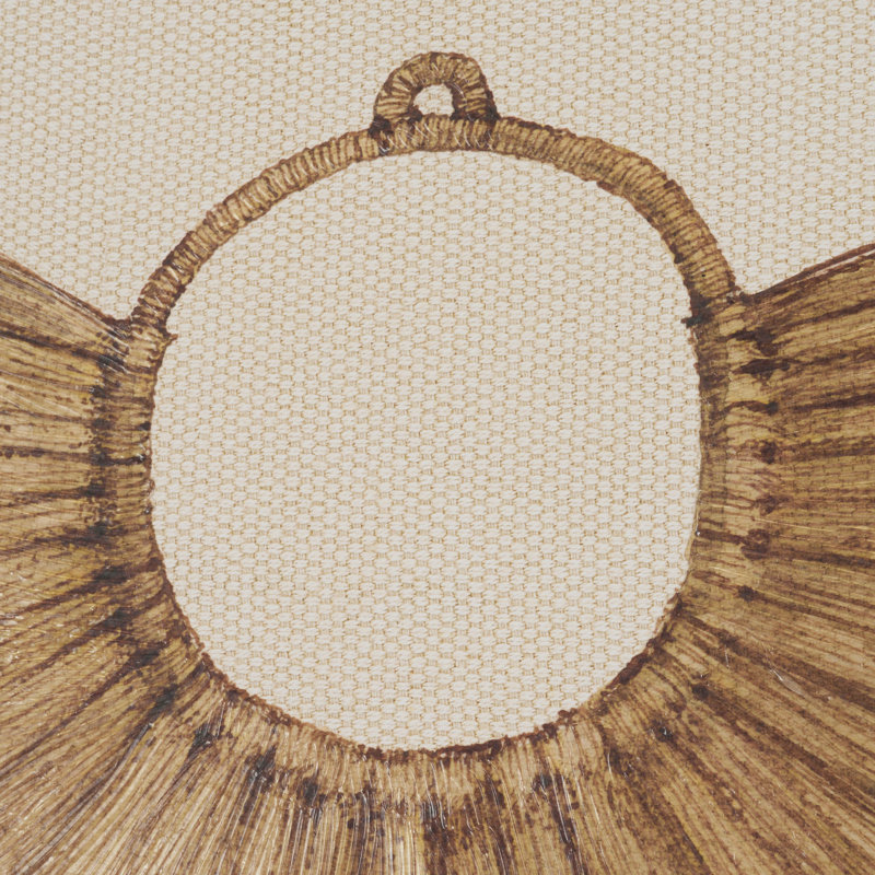 Collier Wilene I By Studio, 51,5 cm (L) x 1,5 cm (l) x 41,5 cm (H), Estampe encadrée avec passe-partout Collier Papou