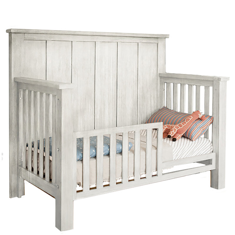Milk Street Hudson Collection Toddler Bed Rail, White