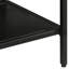 Ocain 110cm Solid Wood Top Console Table