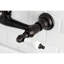 Robinet de salle de bain mural 2 trous Kingston-56553457-56553456