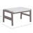 Seashore Ottoman S. Gray Wood With White Sling-98678675