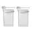 All Purpose Storage Dispenser for Sugar, Flour with Flip Lid and Scoop-2 Pack