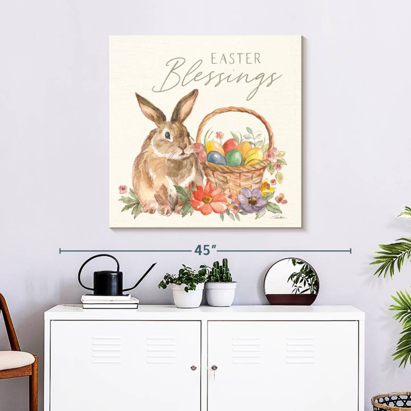 Lelend Joyeuses Pâques VI, H 30 po x l 30 po