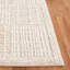 Arwen Geometric Hand Tufted Wool/Cotton Area Rug in Light Brown/Ivory-1958394404