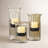  Rustic Ribbed Glass Candle Cylinder 19" L-749444454