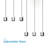 Bert 9 - Light Black Kitchen Island Pendant
