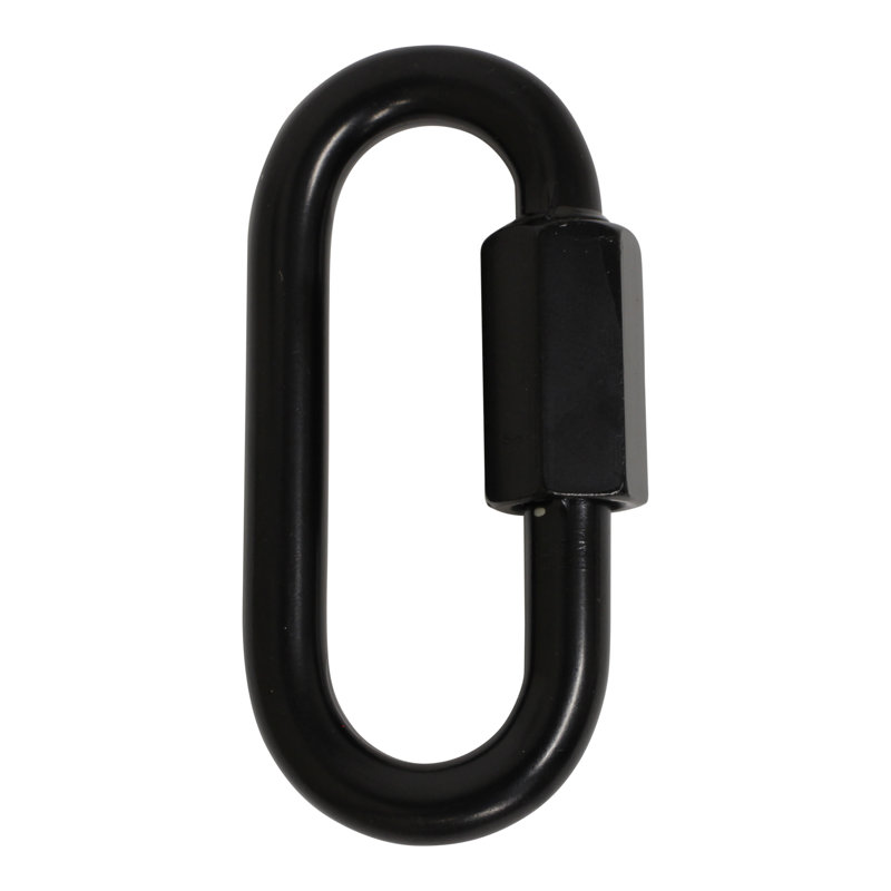 Verrouillage à vis fileté (2 pièces), H 2,56 po x l 1,22 po x P 0,28 po, Noir, noir, noir, noir
