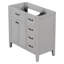 Base de meuble-lavabo simple 35,5 Denholme seulement-936445856