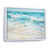 White Floater Framed