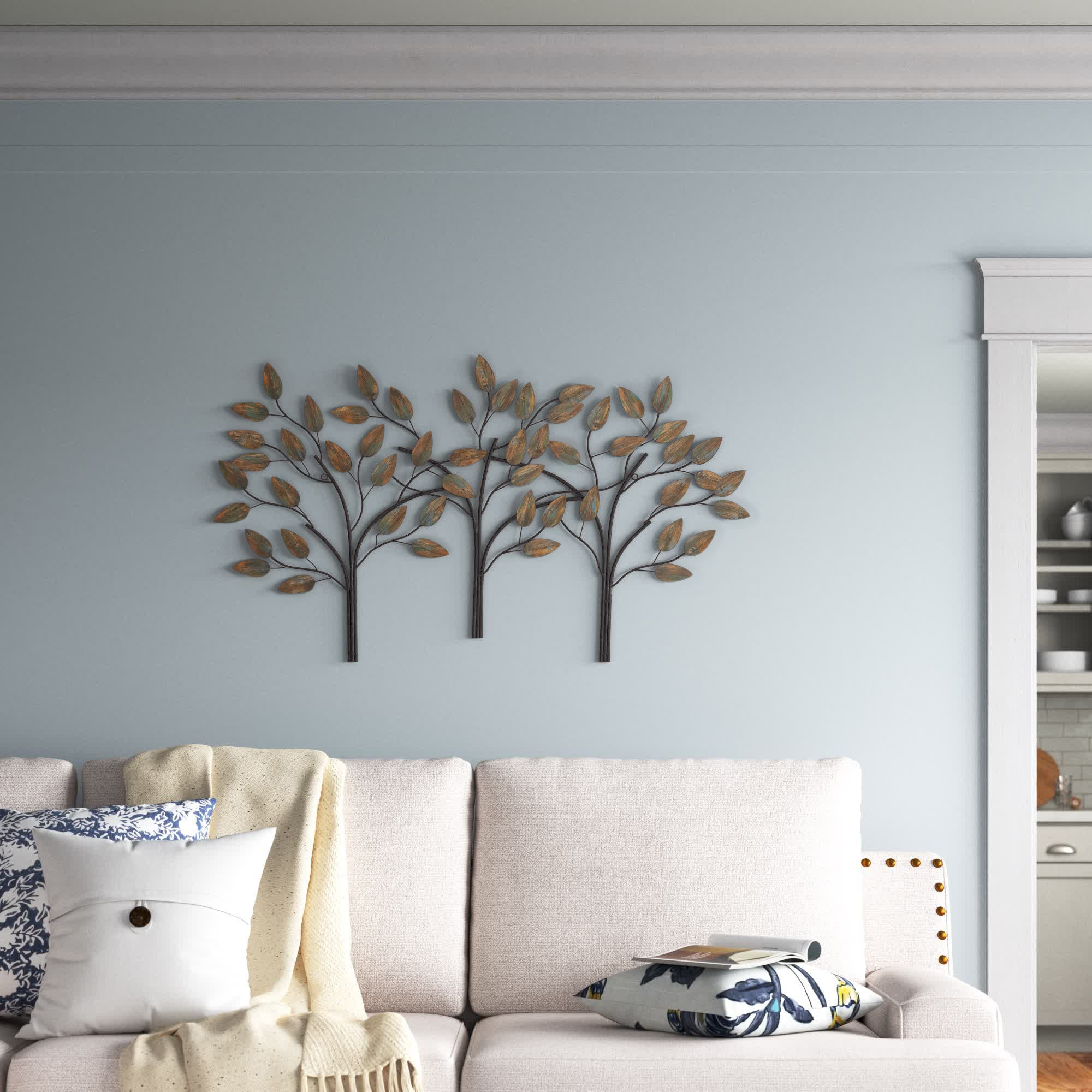 Traditional Landscape & Nature Wall Decor on Metal