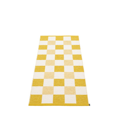 PIX Handmade Checkered Area Rug