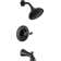 Esato Tub and Shower Faucet with Rough-in Valve and H2Okinetic Technology