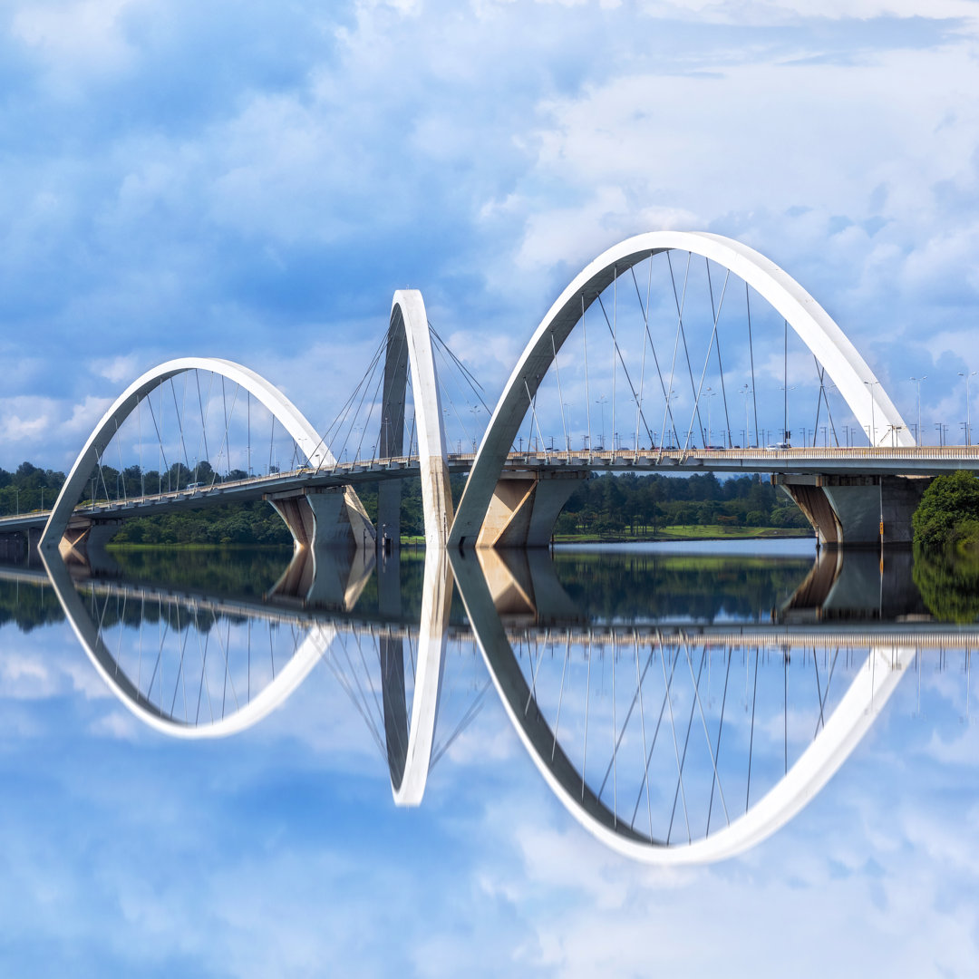 Shawsheen Juscelino Kubitschek Brücke, Brasilien - Leinwandfoto