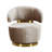 Upholstered Swivel Barrel Chair-870483100