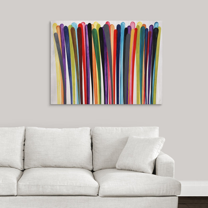 « poker face échoue » par sydney edmunds,, peinture, H 30 po x l 40 po x P 1,25 po, Toile tendue