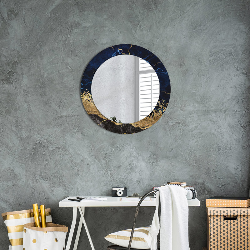 Huldar Glass Flat Wall Mirror