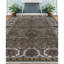Tapis vert clair et ivoire de haute qualité noué à la main Trinity