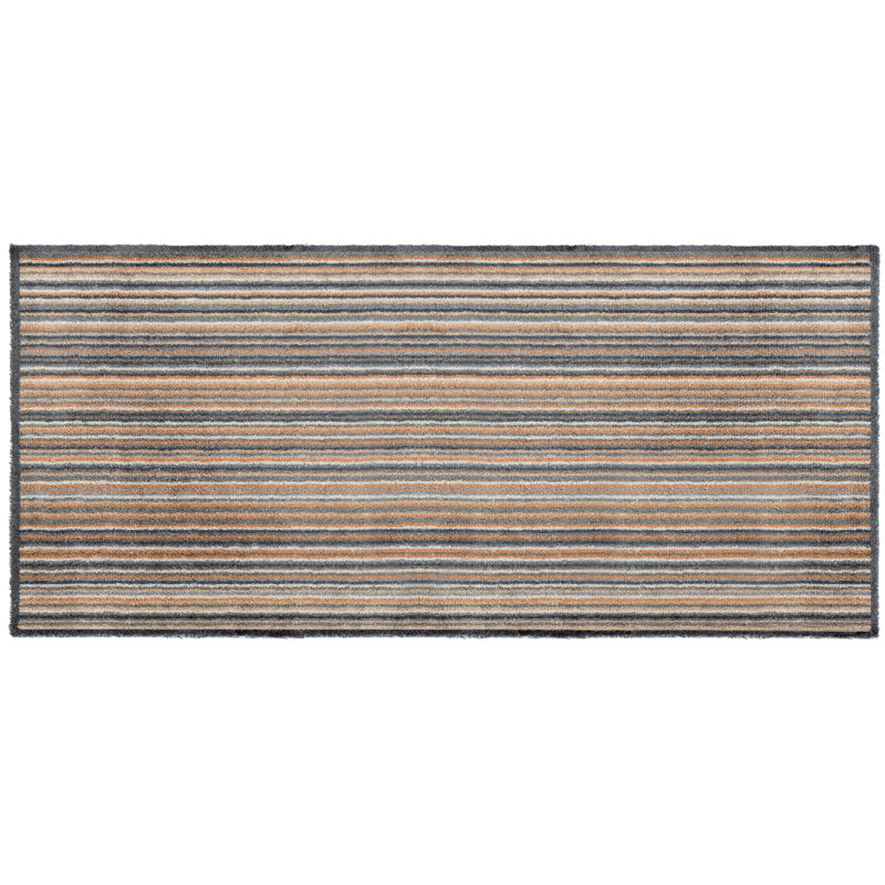 Yandel Kitchen Mat, Terracotta