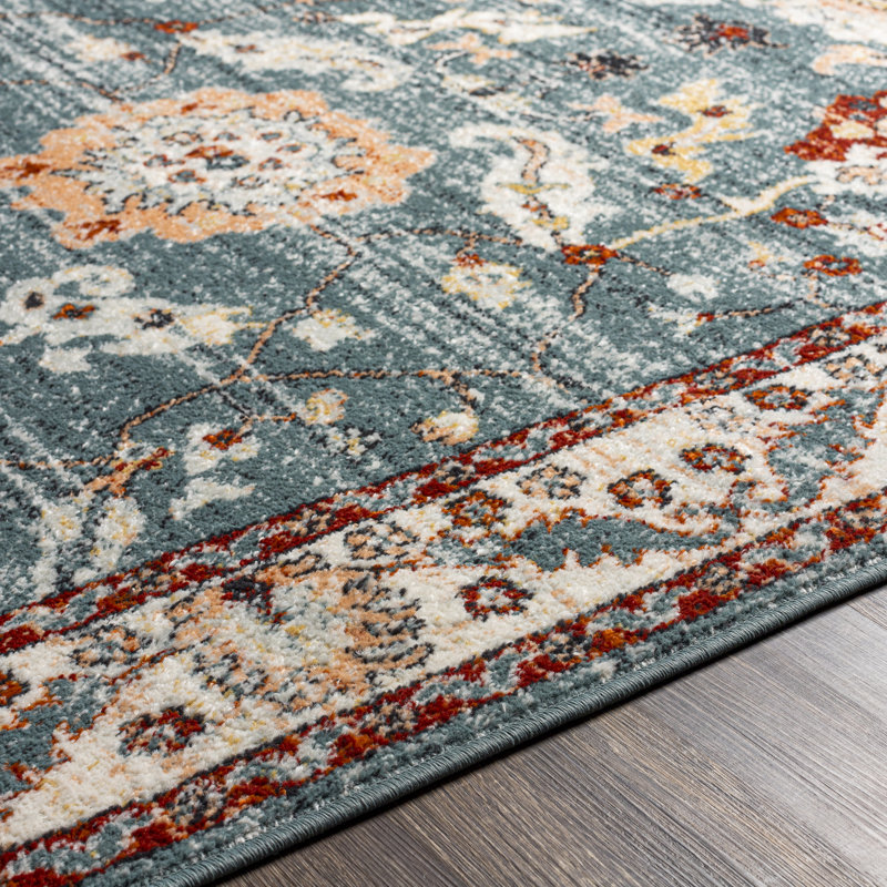 Aldusa Oriental Indoor Rug, Rectangle 5'3" x 7'