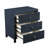 Nevarre 3-Drawer Nightstand-838118379