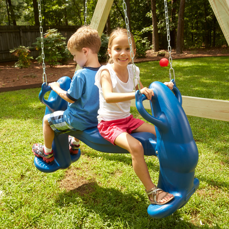 Mega Rider Swing with Chains and Hooks