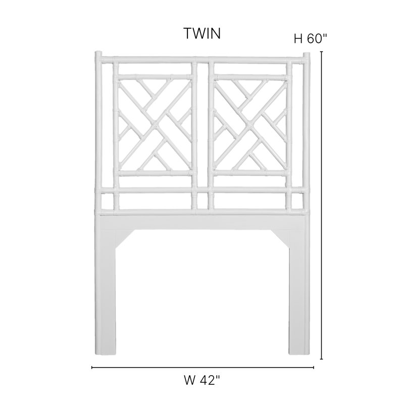 Chippendale Standard Bed, Twin Extra Long, Black