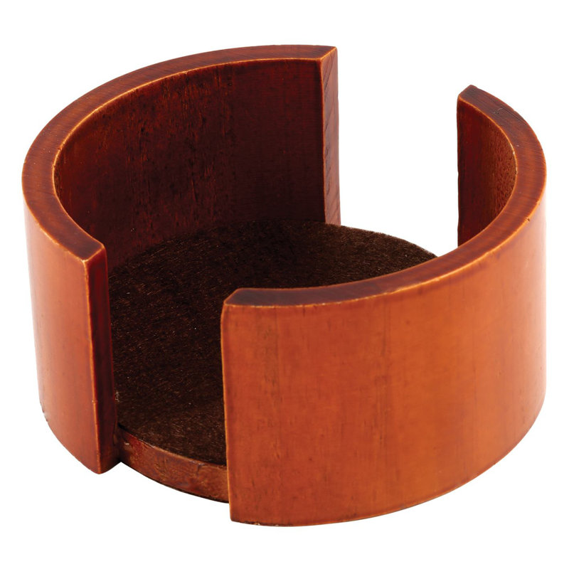 Porte-sous-verre circulaire en chêne Thirstystone